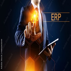 ERP software use in business